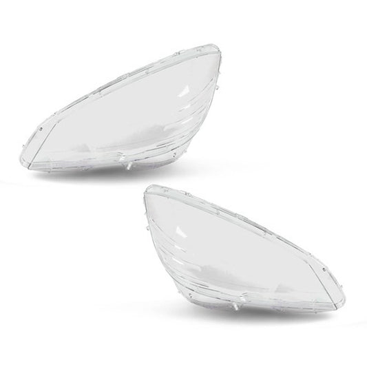Solid Spare Pair Headlight Headlamp Lens Cover Fit For 2008-2011 Mercedes Benz C-Class W204