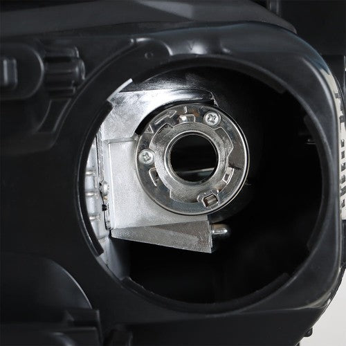 Solid Spare Headlight Assembly Projector RH+LH For Toyota RAV4 2013-2015 Black Halogen Clear