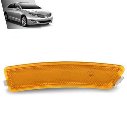 Solid Spare Fit For 13-16 Lincoln MKZ Front Bumper Reflector Side Marker Light Lamp Right