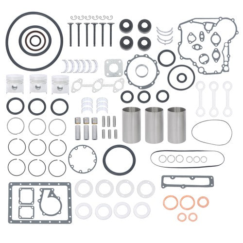 Solid Spare Engine L245 L245DT L245C D1101 Overhaul Rebuild Kit For Kubota Engine Tractor