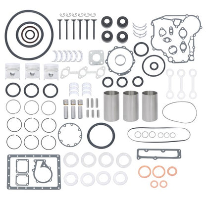 Solid Spare Engine L245 L245DT L245C D1101 Overhaul Rebuild Kit For Kubota Engine Tractor