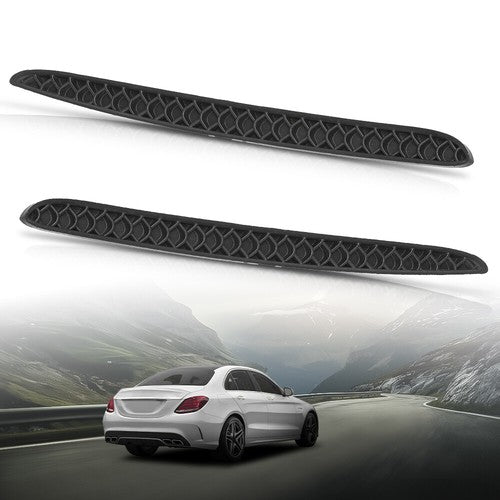 Solid Spare Rear Bumper Vent Grille Fit For 13-17 Mercedes Benz W205 C-Class Left+Right Side