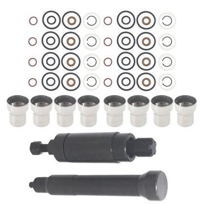 Solid Spare For Ford Powerstroke 6.0L 2003-10 Injector Sleeve Cup Removal Tool Install Kit