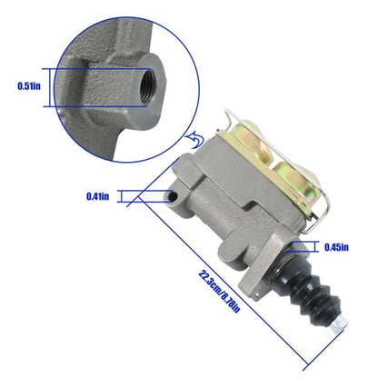 Solid Spare Fit For Case Brake Master Cylinder450C 480D 580D 580SE 580E 580G D126695 D127519