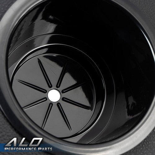 Solid Spare Rear Seat Arm Rest Cushion Cup Holder Black For EZGO Club Car Yamaha Golf Cart