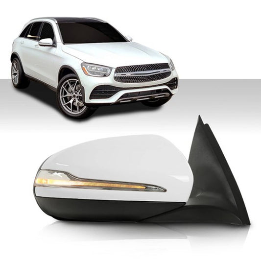 Solid Spare Right Side Mirror Heated Blind Spot Fit For 16-21 Mercedes Benz GLC Class GLC300