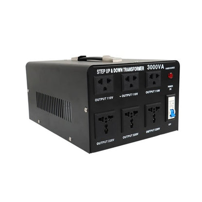 Solid Spare Step Up/Down 110-120V to 220-240V Converter 3000W Voltage Transformer New