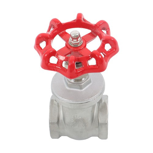 Solid Spare Heavy Duty Stainless Steel Gate Valve DN40 1-1/2" NPT