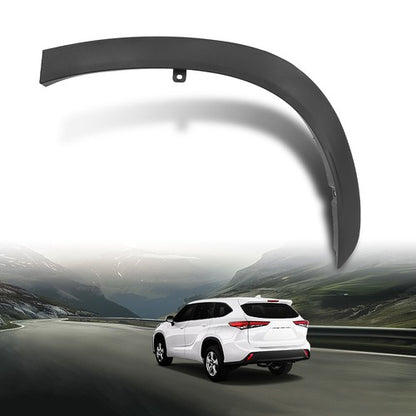 Solid Spare Fit For 2020-2023 Toyota Highlander Rear Left Side Wheel Arch Trim 750880E030