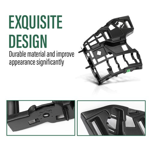 Solid Spare Front Lower Bumper Bracket Right Side Fit For 2016-2023 Volvo XC90 #31353404