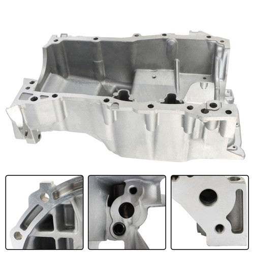Solid Spare Fit For Toyota Corolla Matrix Prius 2009-19 264628 Upper Engine Oil Pan Durable