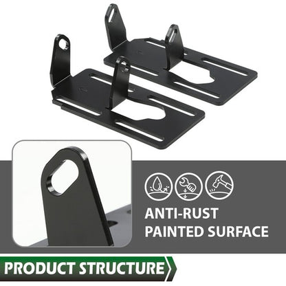 Solid Spare Conversion Engine Mounts Swap Adjustable Fit For 88-98 GM Truck LS1 LS2 LS6 LSX