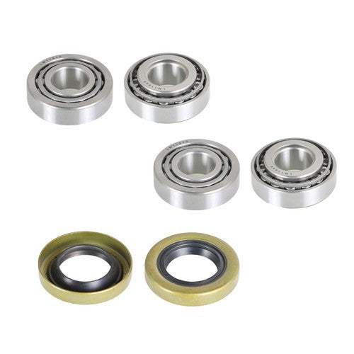 Solid Spare 2 Set For Club Car 1982-2002 DS Golf Cart Gas&Elec Front Wheel Bearings+Seal Kit