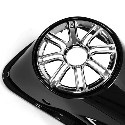 Solid Spare 6.5" Saddle bags Speaker Lids For Harley Touring Road King Street Glide 2014-24