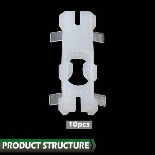 Solid Spare Fit For 71-74 Cuda Roadrunner Challenger Monaco Top Door Belt Side Trim Clip