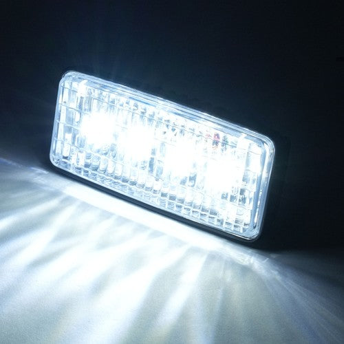 Solid Spare For John Deere Clear Plastic PC LED Headlight 7200 7400 7600 7700 #RE161288