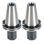 Solid Spare 2PC 4" 100mm New Gage Length Tool Holder CAT50 ER32 COLLET CHUCK For CNC Milling
