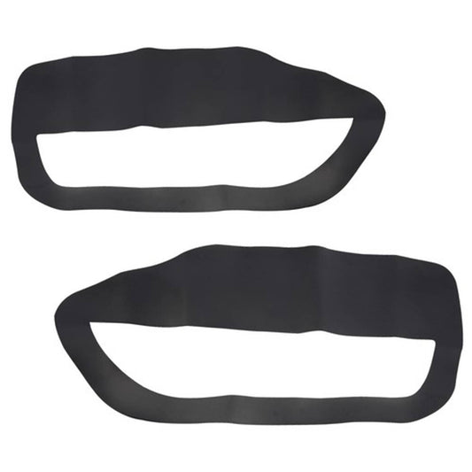 Solid Spare Fit For 05-09 Ford Mustang Door Panel Insert Card Cover Kit Leather 2Pcs