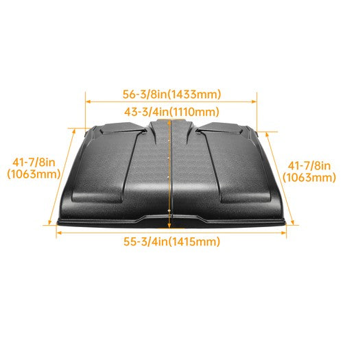 Solid Spare Hard Top Roof For 19-23 Arctic Cat/Tracker Off-Road/Cushman Hauler 2436-610