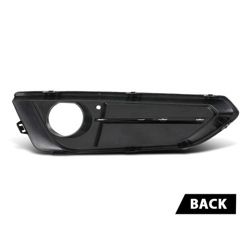 Solid Spare Fit For 14-21 BMW 228i 230i Front Bumper Fog Light Trim Cover Bezel Left Side