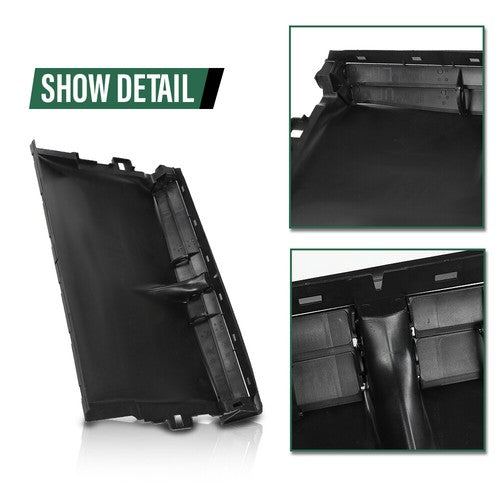Solid Spare Fit For 2017-2020 Tesla Model 3 Radiator Active Grill Shutter Assembly W/O Motor