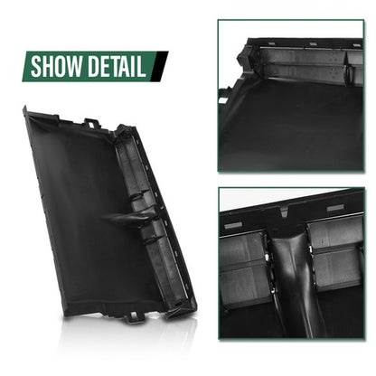 Solid Spare Fit For 2017-2020 Tesla Model 3 Radiator Active Grill Shutter Assembly W/O Motor