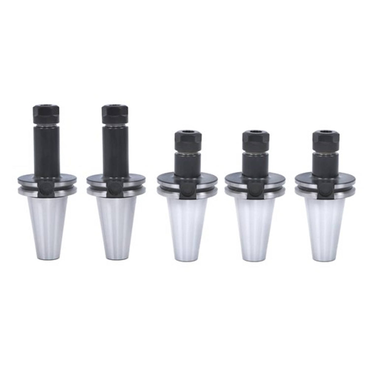 Solid Spare Collet Chucks short & long 0.0001 Runout--TOTAL 5 Chucks Tool Holder CAT40-ER16