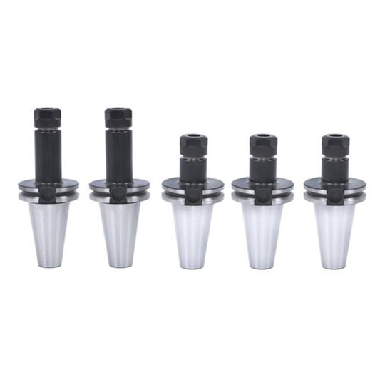 Solid Spare Collet Chucks short & long 0.0001 Runout--TOTAL 5 Chucks Tool Holder CAT40-ER16