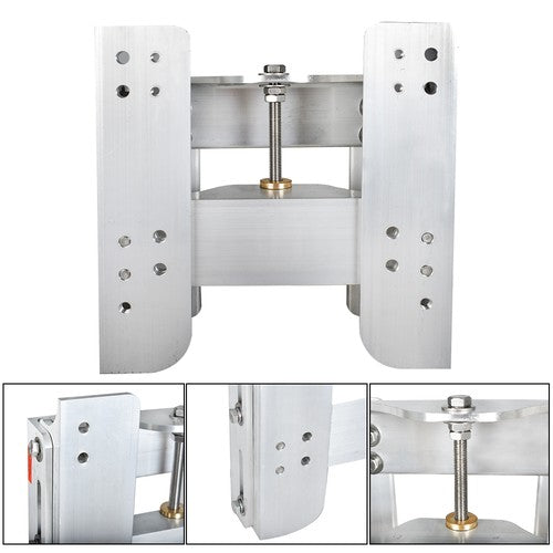 Solid Spare Jack Plate JPL4400 Adjustable 4'' Outboard Boat Jack Plate