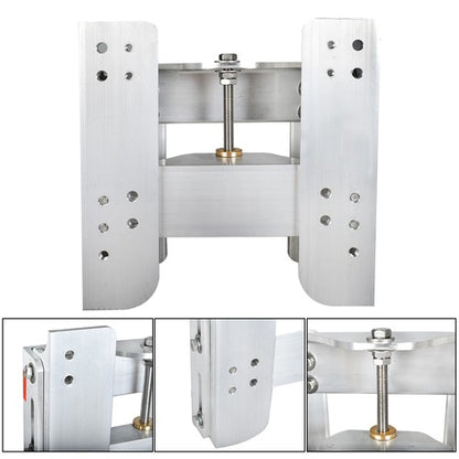 Solid Spare Jack Plate JPL4400 Adjustable 4'' Outboard Boat Jack Plate