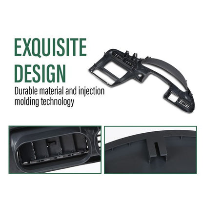 Solid Spare Fits Chevy Cavalier 00-05 Dash Panel Dashboard Cover Speedometer Bezel Trim Gray