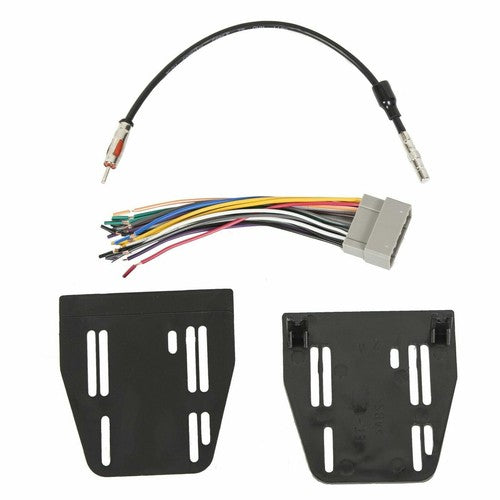 Solid Spare Radio Double Din Dash Install Bezel Kit Fits 2006-09 Dodge Ram 1500 2500 3500