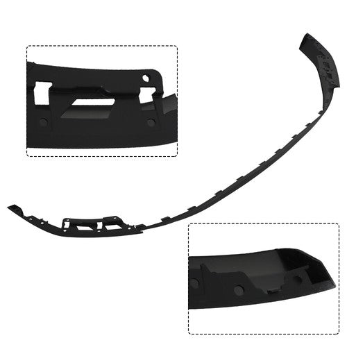 Solid Spare Front Lower Bumper Valance Textured Plastic Black Suit For GMC Acadia 2020-2023