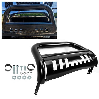 Solid Spare Bull Bar For 2004-2015 Nissan Titan/armada Black Push Bumper Grille Guard