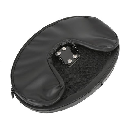 Solid Spare Plug In Driver Rider Backrest Pad Fit For Harley Street Electra Glide 1997-2024