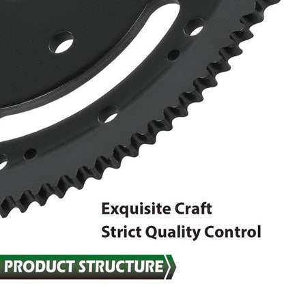 Solid Spare For John Deere LA130 LA135 LA140 LA145 Steering Sector & Pinion Gear w/ Bushings