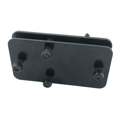 Solid Spare 2 Pack Tractor Bucket Hooks with Tie down Ring, Grade 70 Forged Steel Black