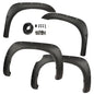 Solid Spare 4pcs Pocket Rivet Style Fender Flares Textured Fit For 2007-2013 Toyota Tundra