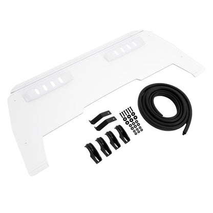 Solid Spare Plastic Panel Window For Arctic Cat Wildcat 12-19 Clear Rear Vented Windshield