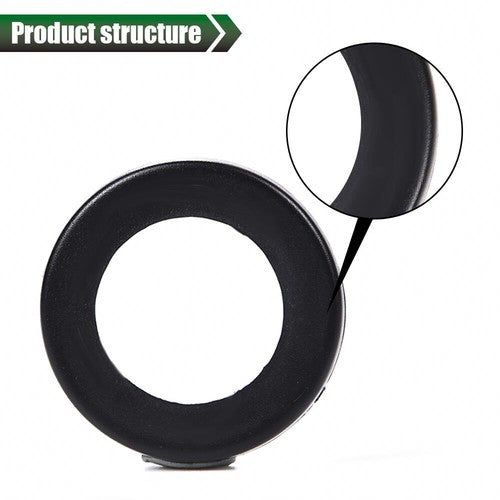 Solid Spare Fit For 19-21 Ford Ranger Pickup 4-Door Ignition Bezel Trim Ring Black