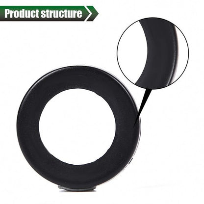 Solid Spare Fit For 19-21 Ford Ranger Pickup 4-Door Ignition Bezel Trim Ring Black