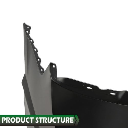 Solid Spare Rear Bumper Cover Fit For 2006-2011 Honda Civic Sedan 4-Door Replacement