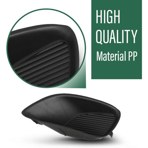 Solid Spare Front Bumper Insert Fog Light Cover Left+Right Fit For 2007-2012 Toyota Yaris