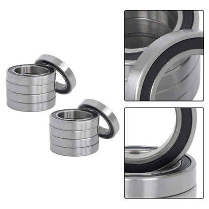 Solid Spare 10Pcs 6909-2RS Bearings 45×68×12mm Double Rubber Seals Deep Groove Ball Bearing