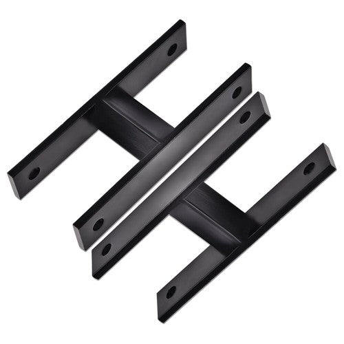 Solid Spare Fit For 1999-2004 Ford F-250 F-350 Super Duty 4WD Front Lift Shackles Kit Black