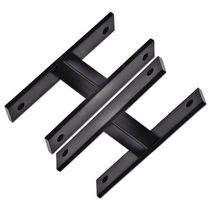 Solid Spare Fit For 1999-2004 Ford F-250 F-350 Super Duty 4WD Front Lift Shackles Kit Black
