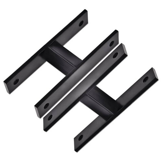 Solid Spare Fit For 1999-2004 Ford F-250 F-350 Super Duty 4WD Front Lift Shackles Kit Black