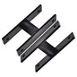 Solid Spare Fit For 1999-2004 Ford F-250 F-350 Super Duty 4WD Front Lift Shackles Kit Black