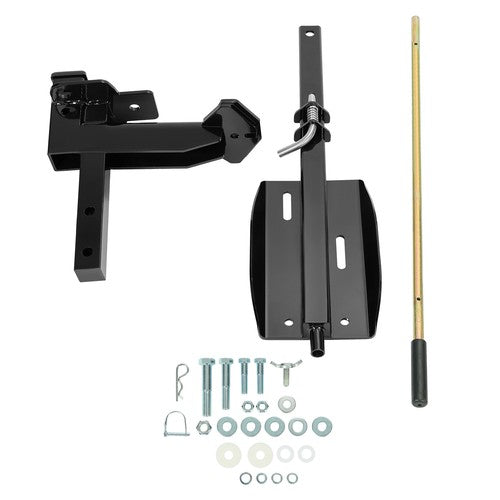 Solid Spare RV Spare Tire Carrier W/ 2" Receiver For 16" - 24.5" Wheels