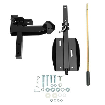 Solid Spare RV Spare Tire Carrier W/ 2" Receiver For 16" - 24.5" Wheels
